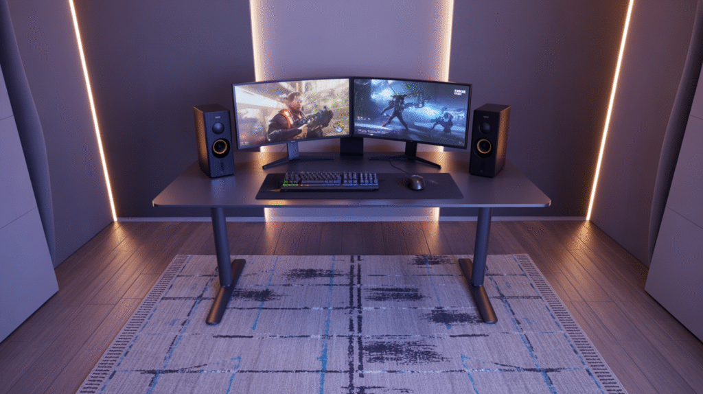 a photograph of a modern gaming room cen sg57s2ibtxiqeefp0mwrzw cybmpjxxqeadn1zgyuwprg