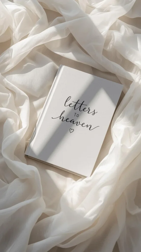 journal titled “letters to heaven” book