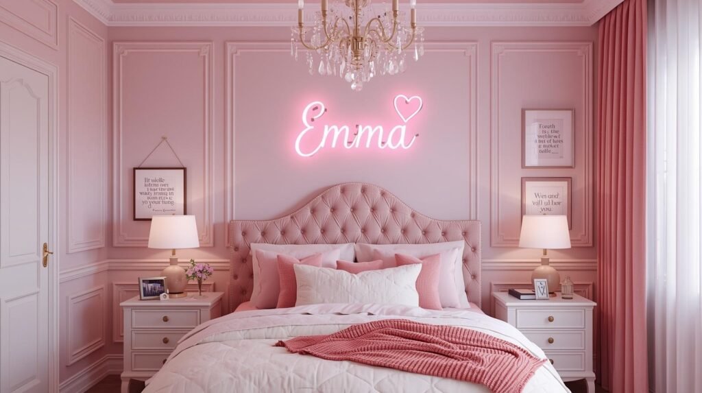 A-dreamy-and-feminine-pink-bedroom-styled-for-a-young-girl-named-Emma.-2.