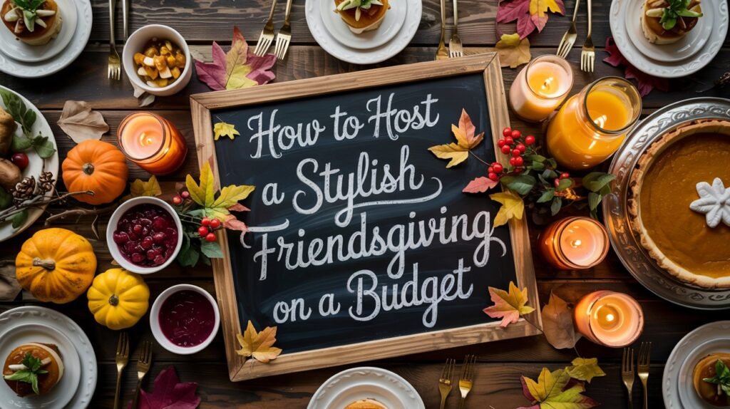 How to Host a Stylish Friendsgiving on a Budget