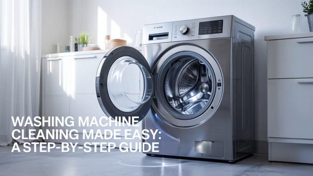 Washing Machine Cleaning Made Easy A Step-by-Step Guide