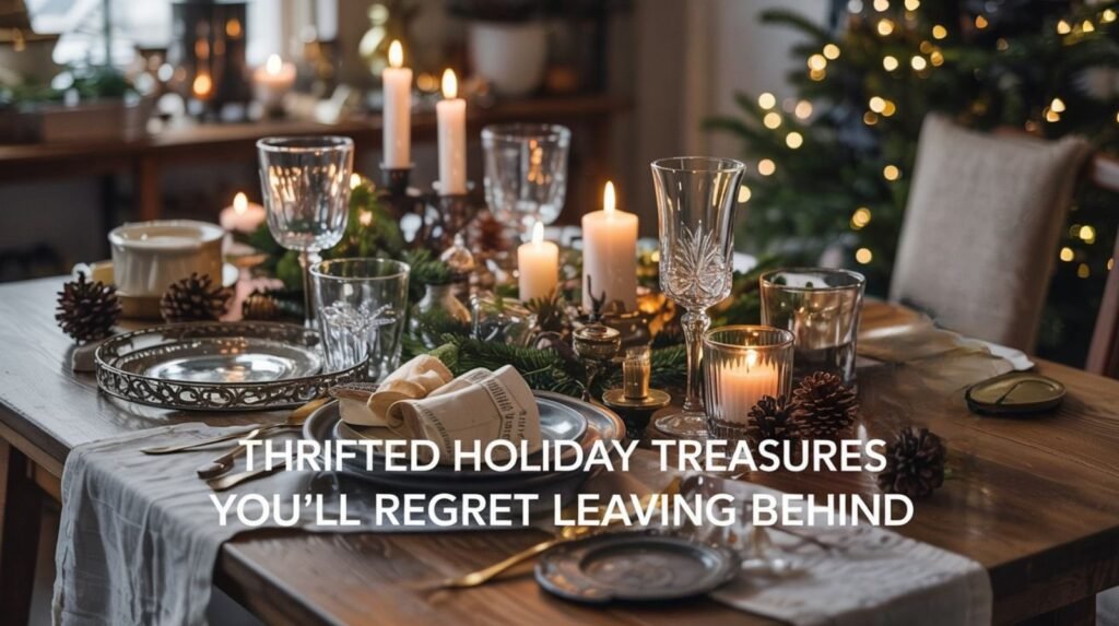 Thrifted Holiday Treasures
