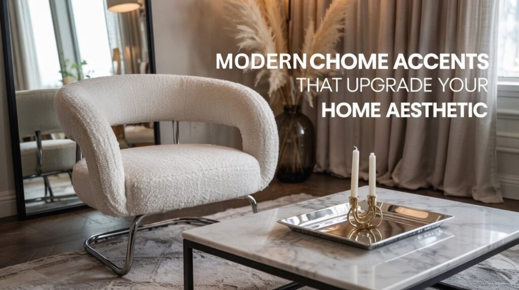 Modern Chrome Accents That Upgrade Your Home Aesthetic