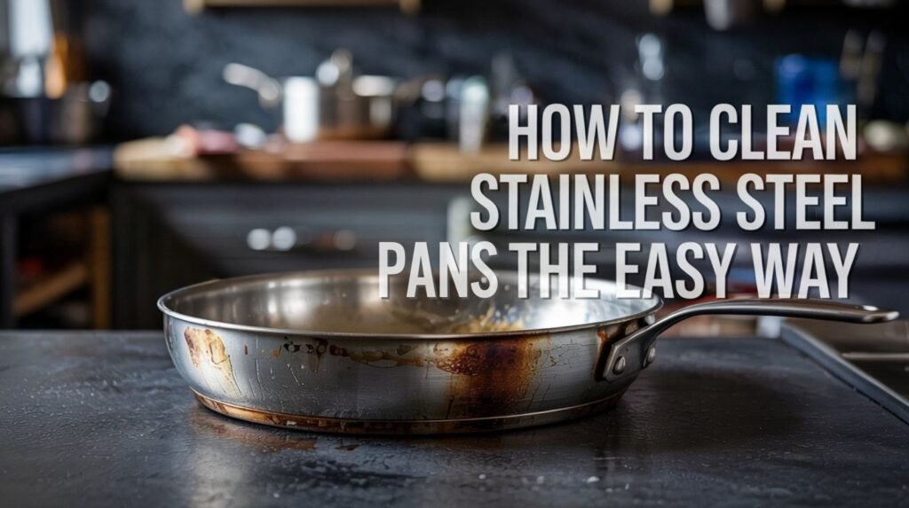 How to Clean Stainless Steel Pans the Easy Way
