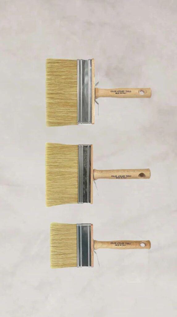 Lime wash paint brushes