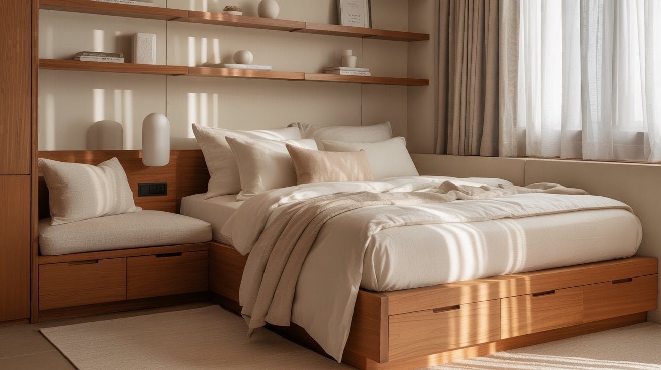 10+ Small Bedroom Storage Solutions That Feel Like Designer Magic