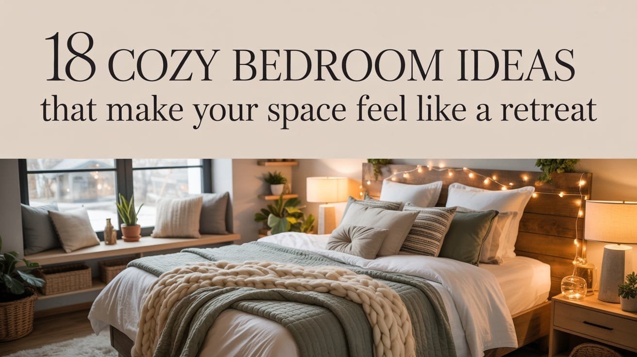 18 Cozy Bedroom Ideas That Make Your Space Feel Like A Retreat
