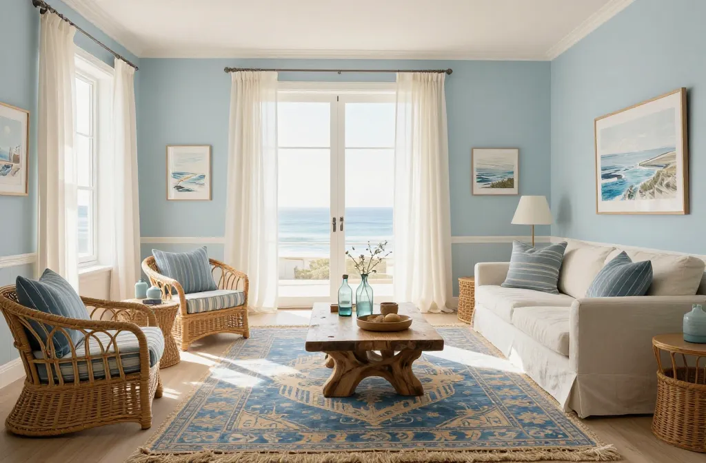 Transform Your Home: 10 Misty Blue Paint Ideas for Soft Spaces