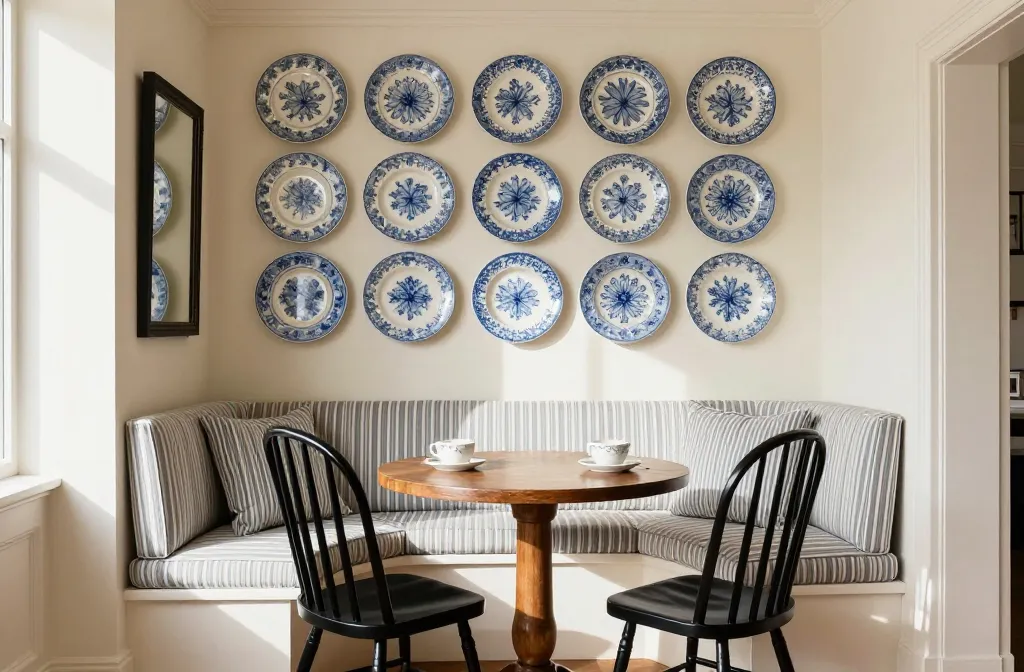 Genius Ways to Style 16 Antique Plate Wall Ideas