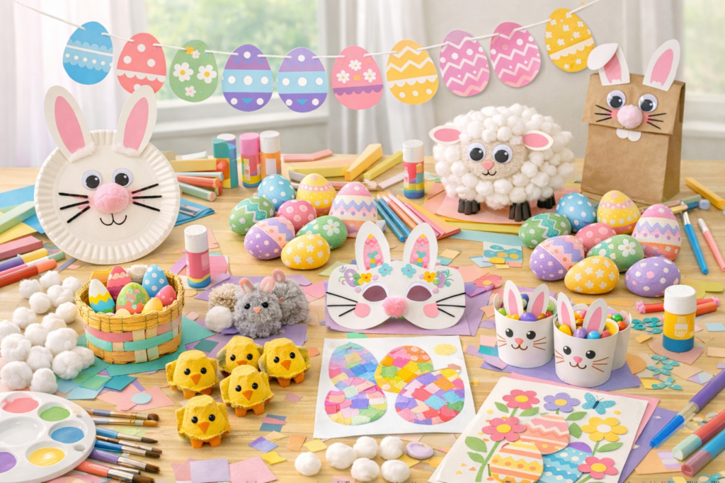 Easter craft fun for kids