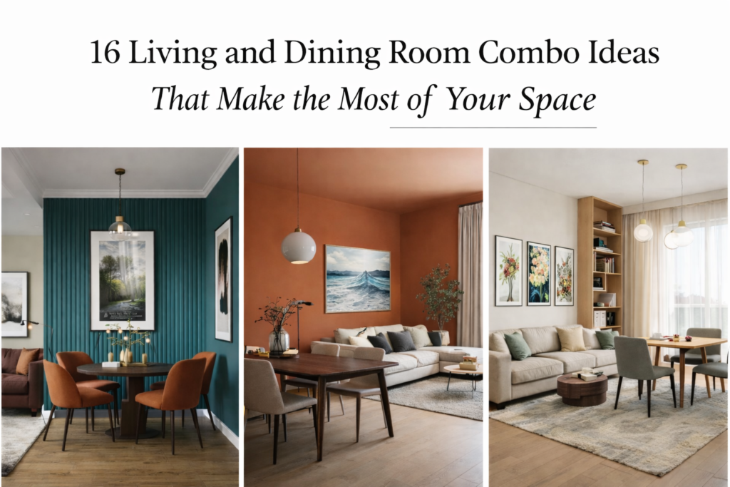 Living and dining room combos