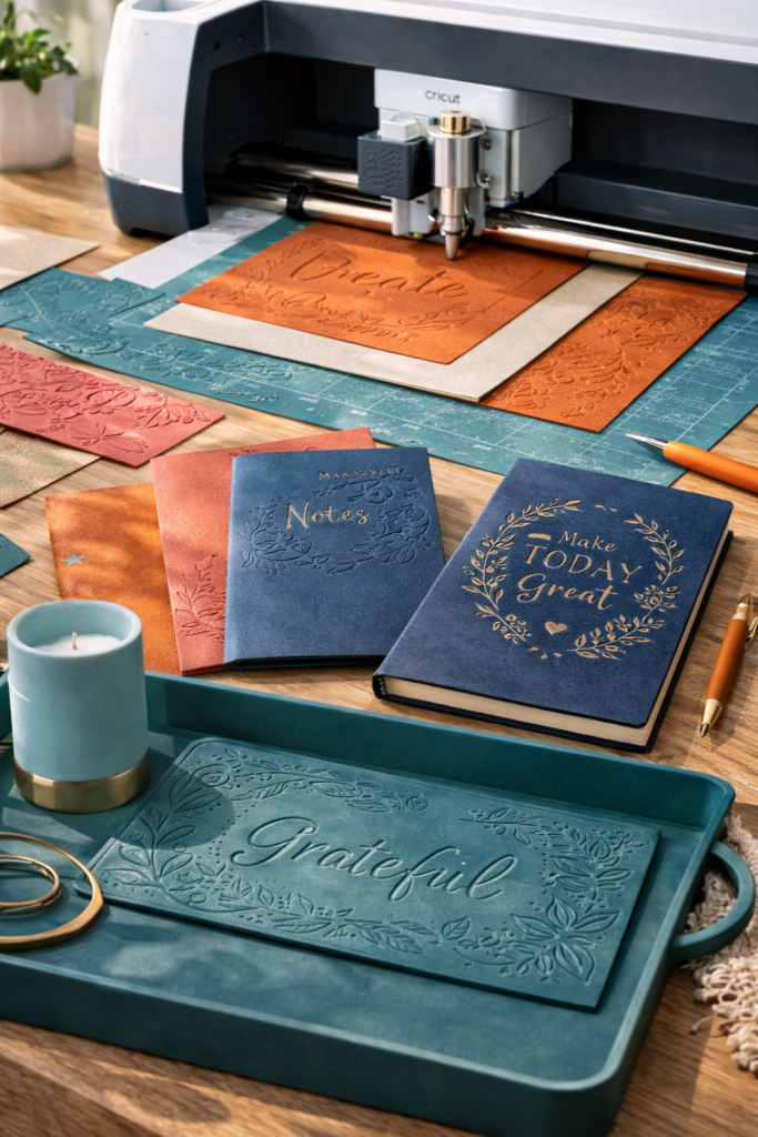 Elegant debossing craft setup