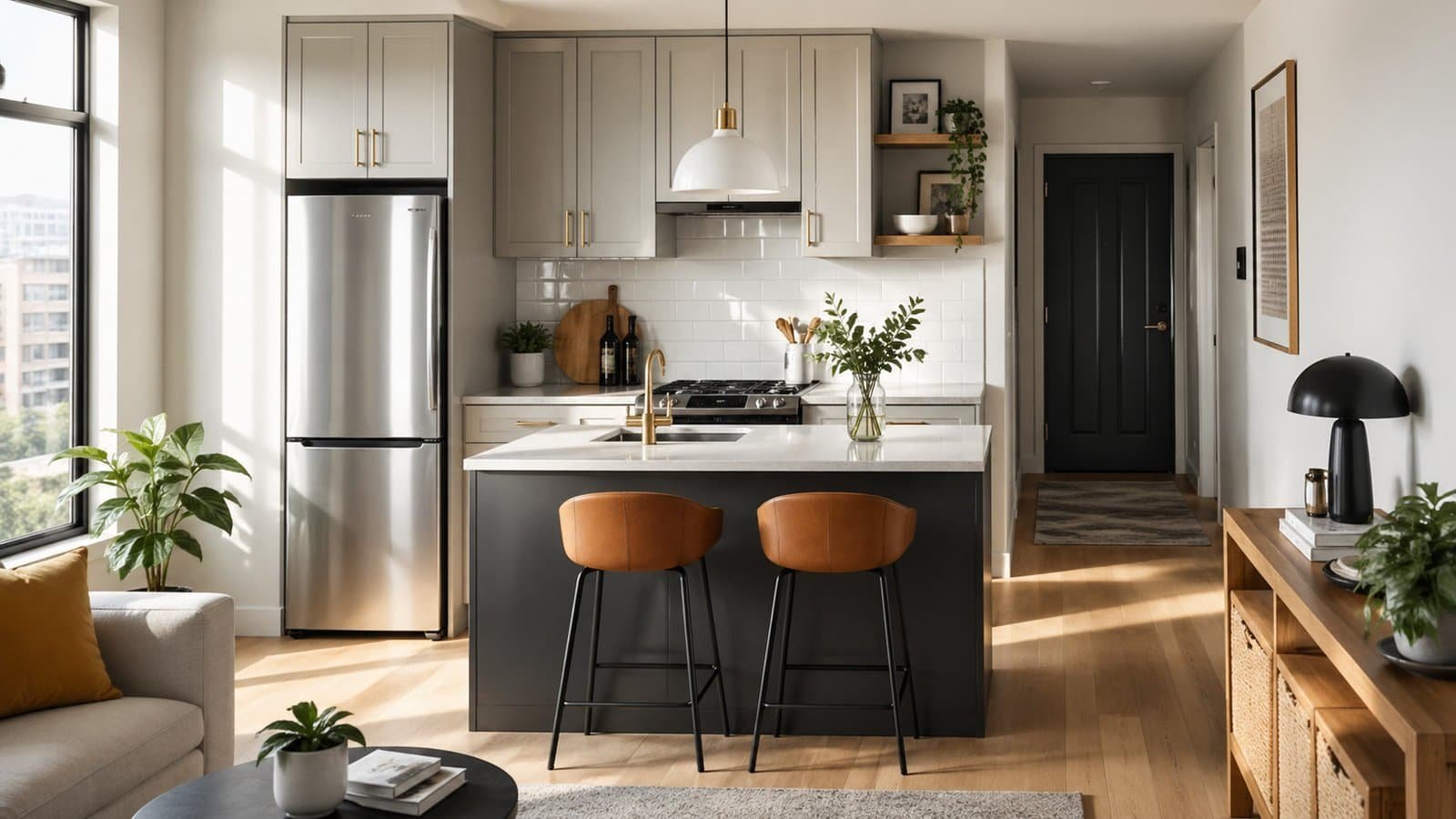 10 Small Kitchen Island Ideas For Your Apartment