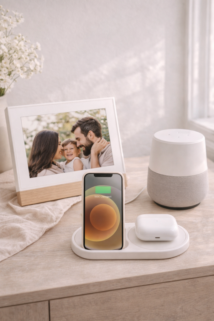 Modern tech and memories on display