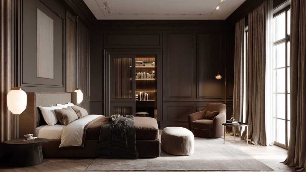 Brown Bedroom Ideas - Title