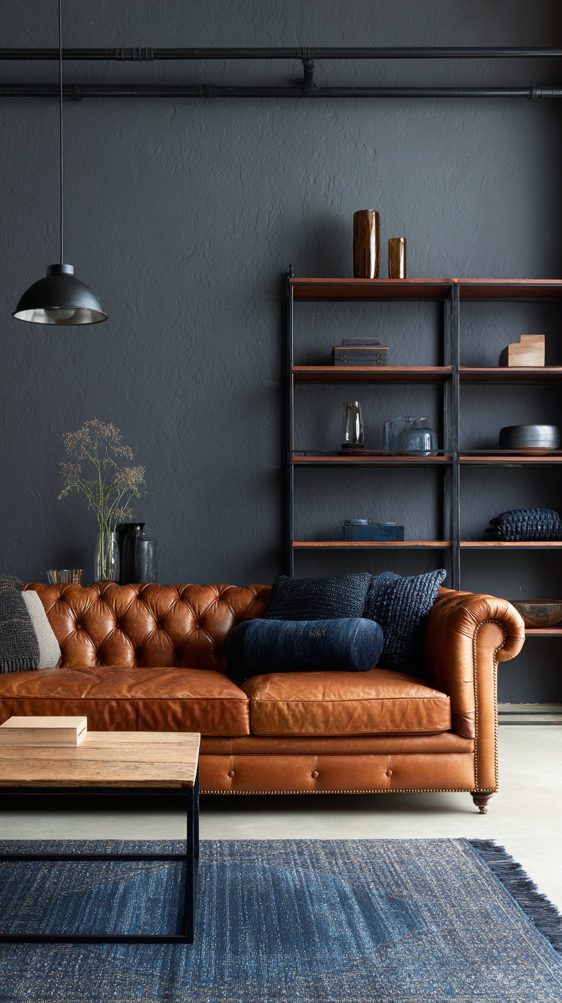 industrial-loft -color combos room ideas