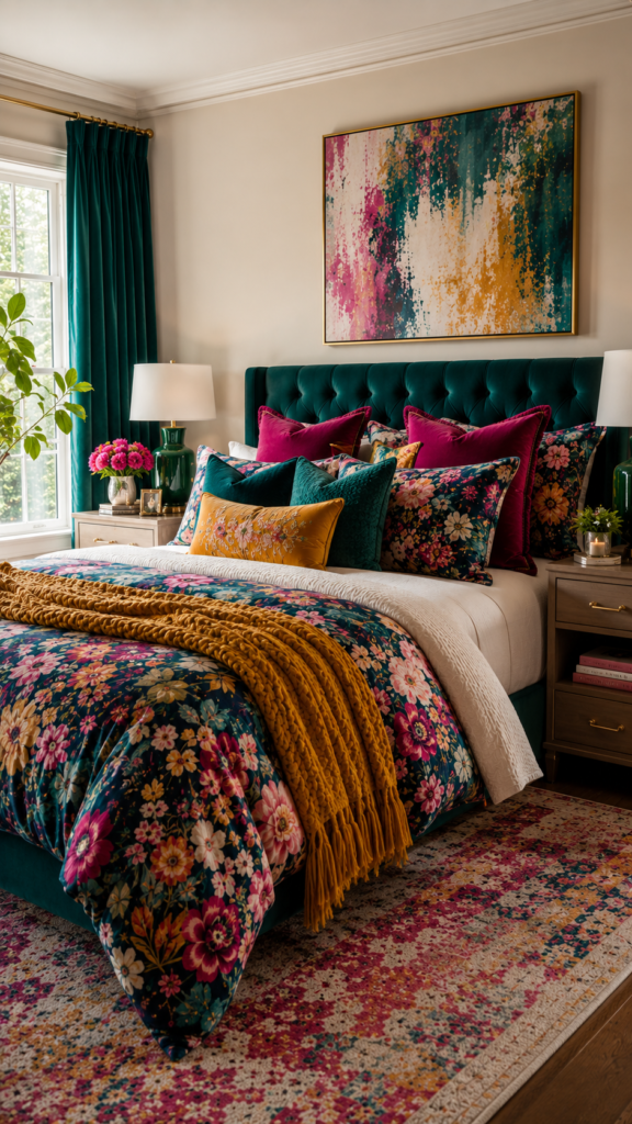 Bright and cozy bedroom retreat