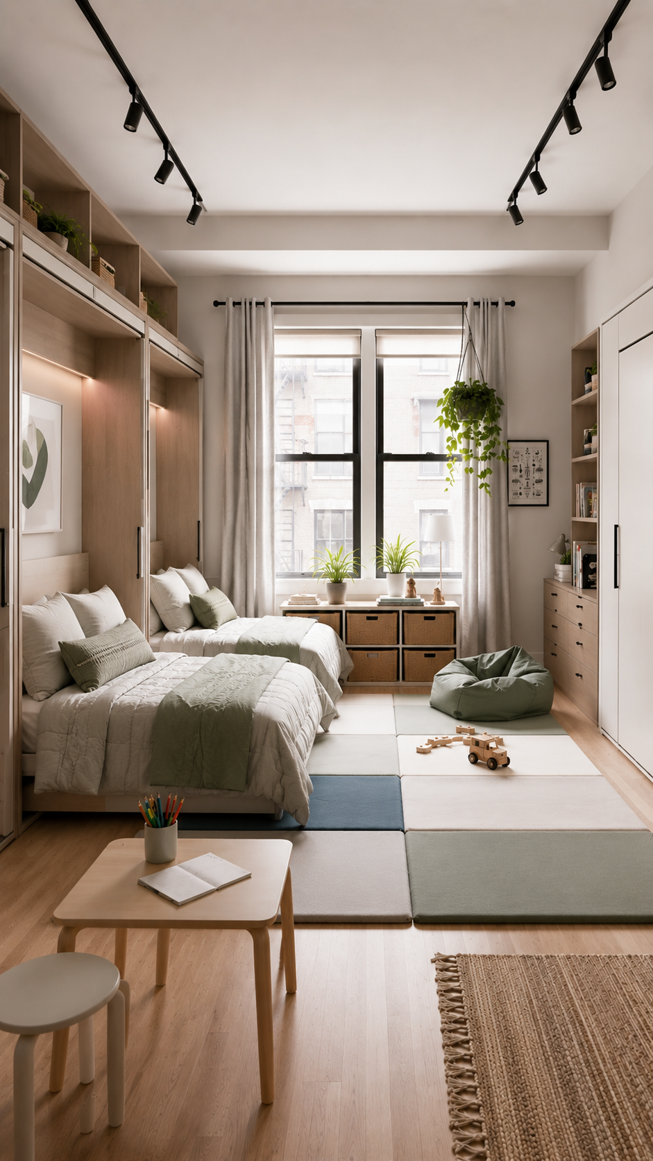 Bright and cozy kid's room design