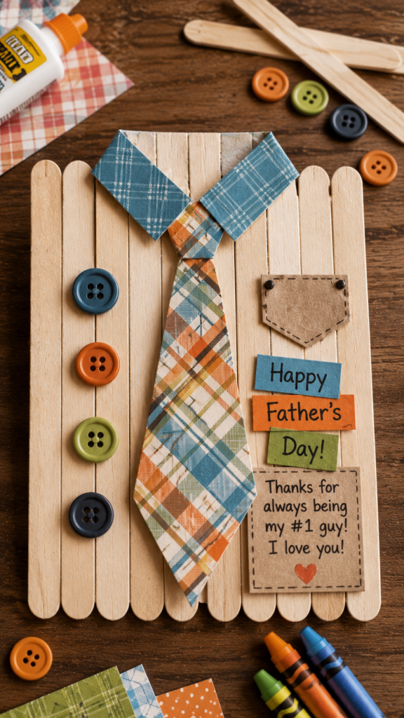 Father's Day DIY card craft