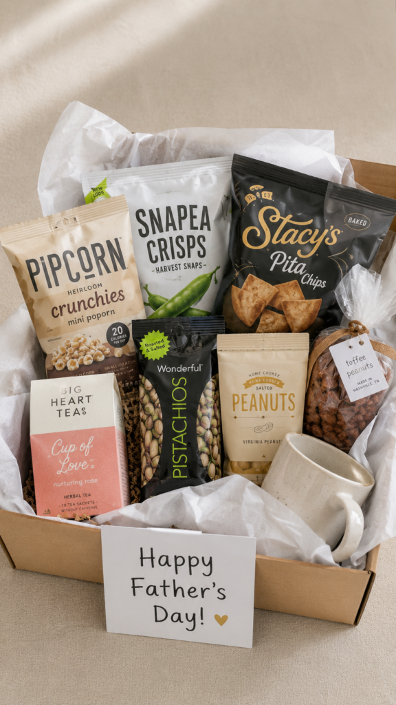 Father's Day snack gift hamper