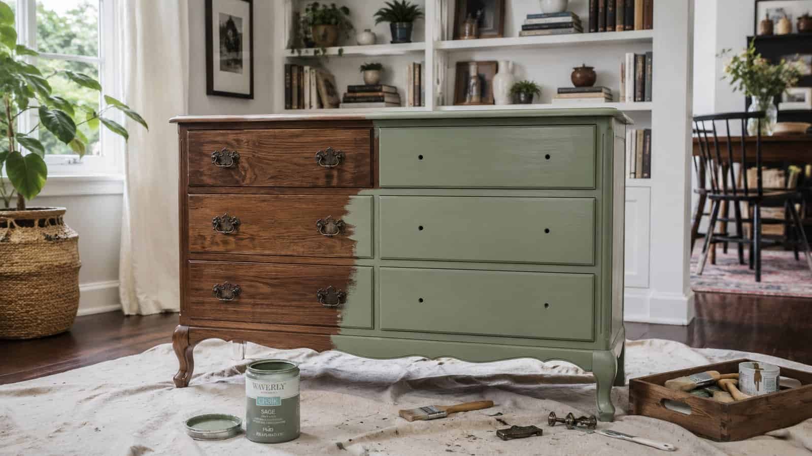 How To Paint Old Furniture Without Sanding (Beginner Guide)